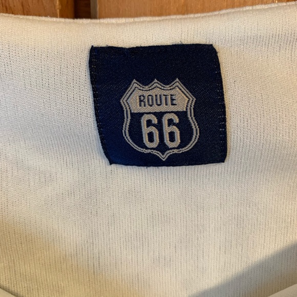 ** Route 66 White Lace Women’s 3/4 Sleeve Blouse L - Picture 3 of 13